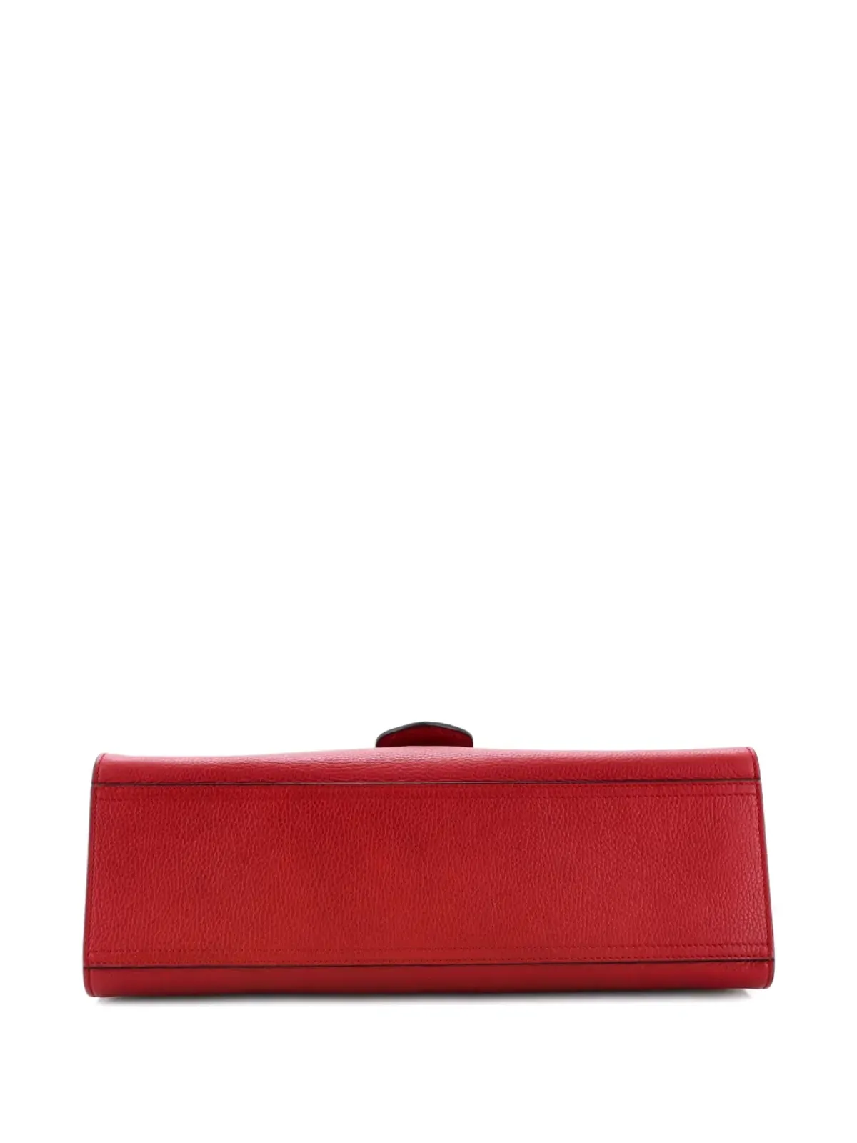 Gucci ビンテージ GG Marmont トップハンドルバッグ レザー ミディアム サッチェル - レッド - 画像3