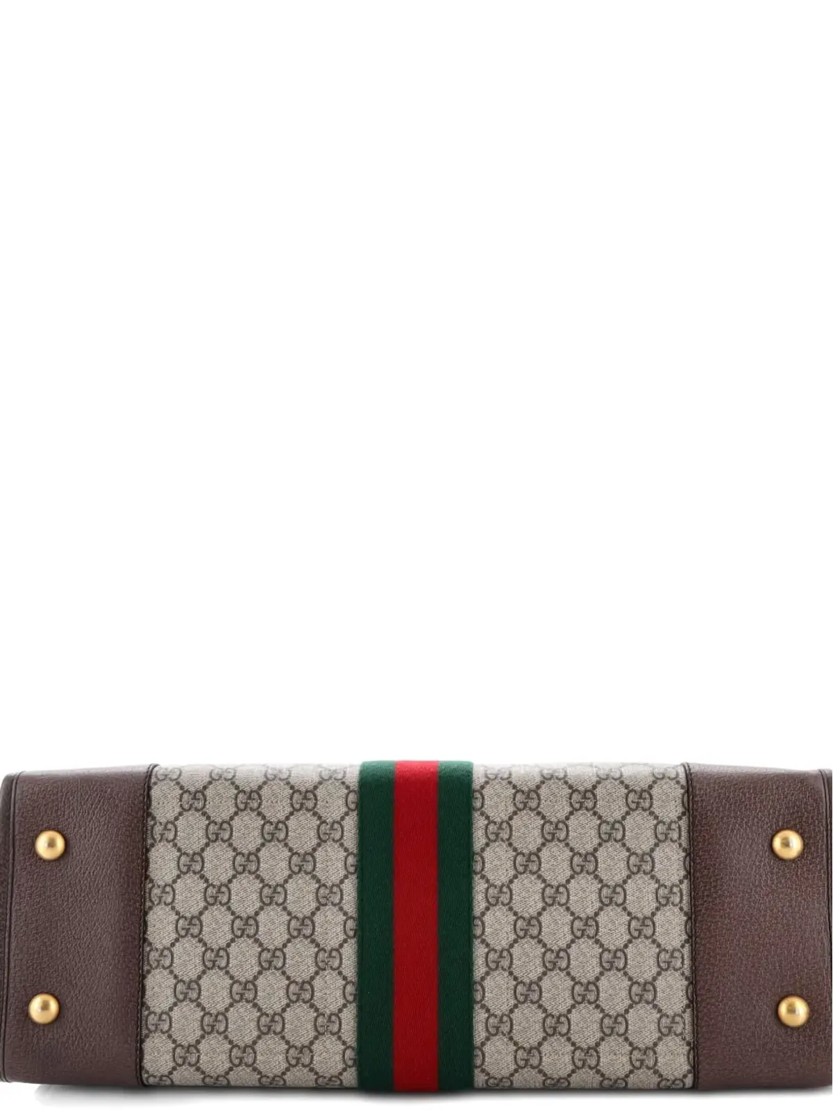 Gucci ビンテージ Ophidia カットアウトハンドル GG コーテッドキャンバス 大型トートバッグ - ニュートラル - 画像3