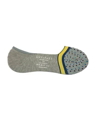 Antipast pois-pattern short socks - Grey - サムネイル2