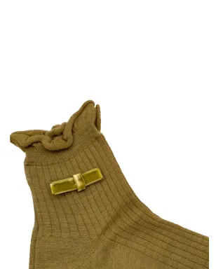 Antipast リボンディテールのフリルソックス - サムネイル3