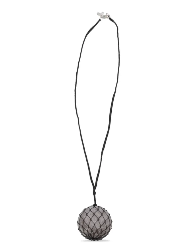Niccolò Pasqualetti Niccolò Pasqualetti sphere net necklace - Greyの商品画像