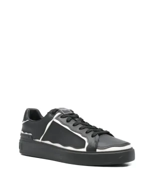 Balmain Pre-Owned モノグラムエンボス B-Court スニーカー - サムネイル2