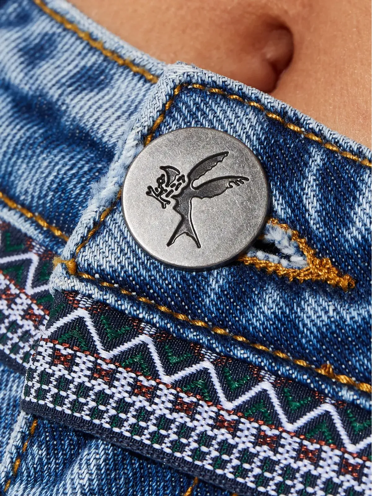 One Teaspoon トラッカーズ コインエンブリッシュメント ジーンズ - 画像5