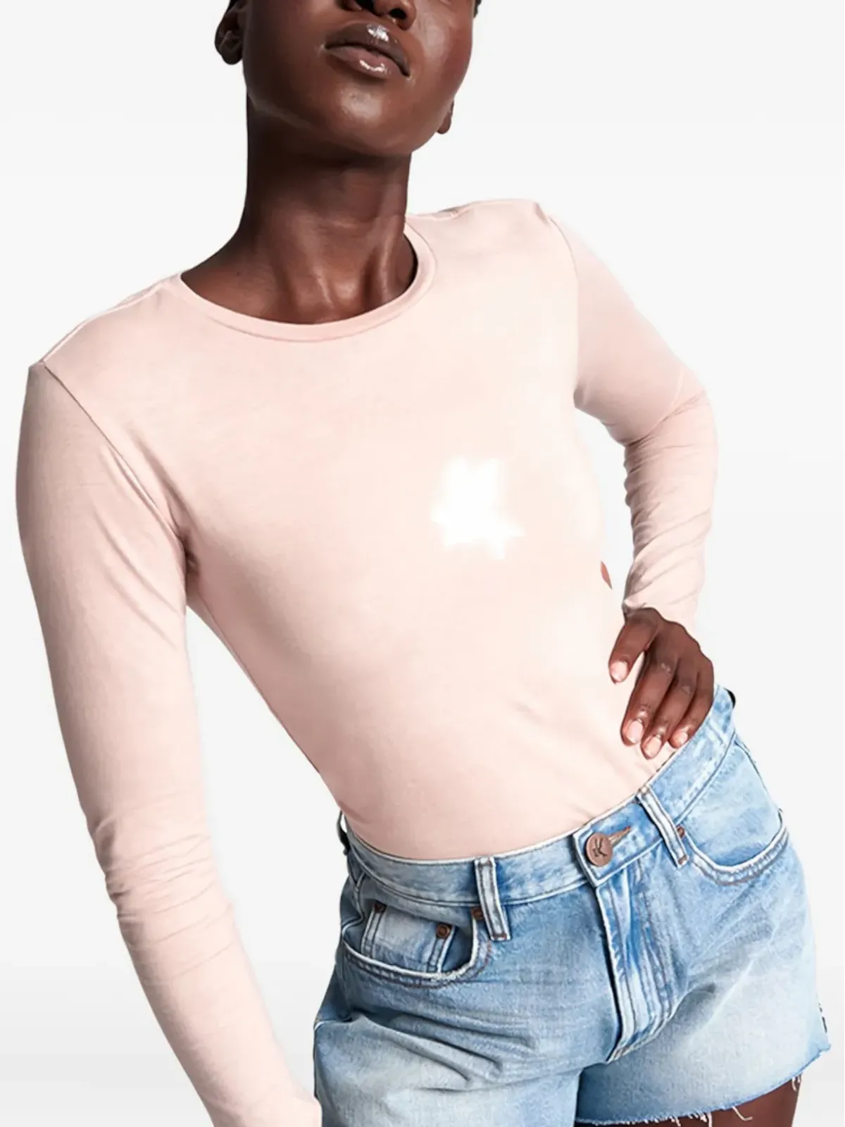 One Teaspoon グラフィック長袖Tシャツ - 画像4