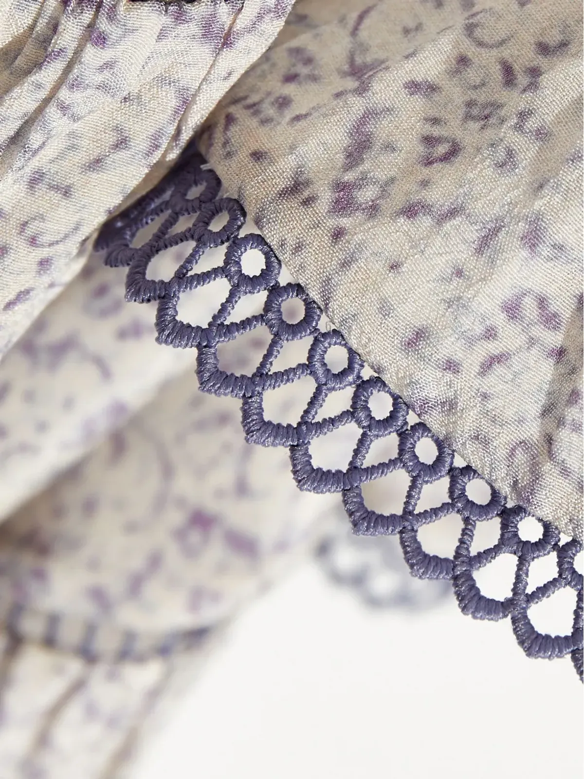 IXIAH Outbloom mini skirt - Neutrals - 画像5
