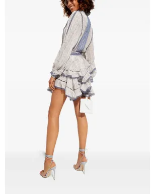 IXIAH Outbloom mini skirt - Neutrals - サムネイル2