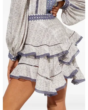 IXIAH Outbloom mini skirt - Neutrals - サムネイル3