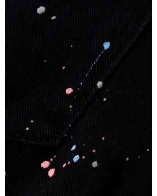 One Teaspoon Saints paint-splatter jeans - Black - サムネイル5