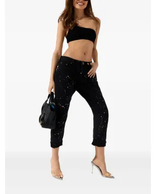 One Teaspoon Saints paint-splatter jeans - Black - サムネイル2