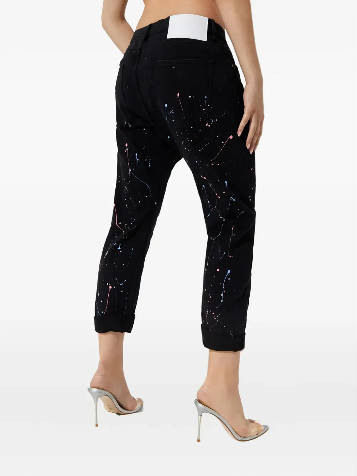One Teaspoon Saints paint-splatter jeans - Black - 画像4
