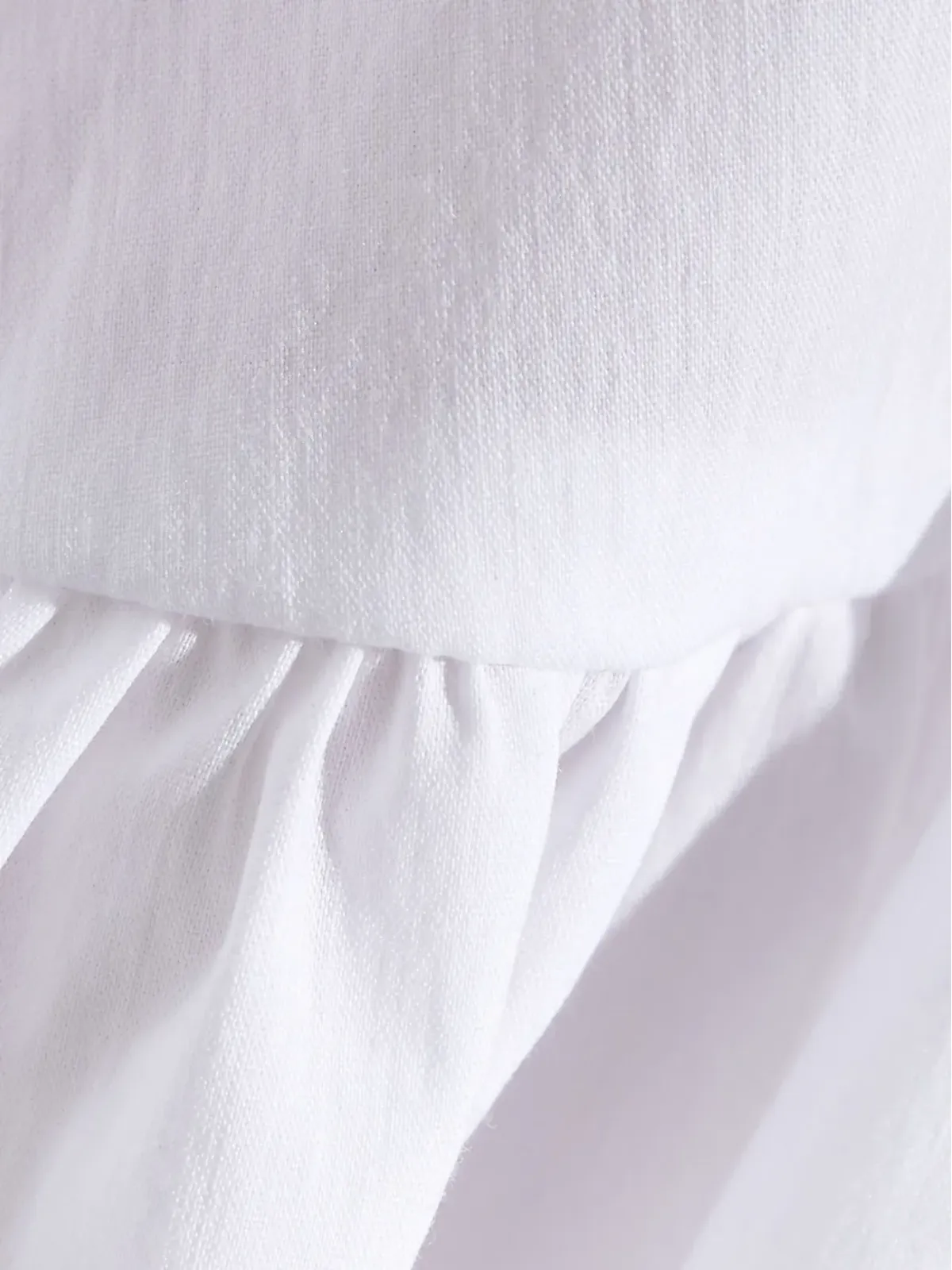 Caroline Constas Veronica フリル付きミディドレス - White - 画像5