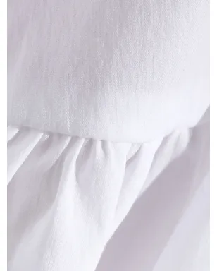 Caroline Constas Veronica フリル付きミディドレス - White - サムネイル5