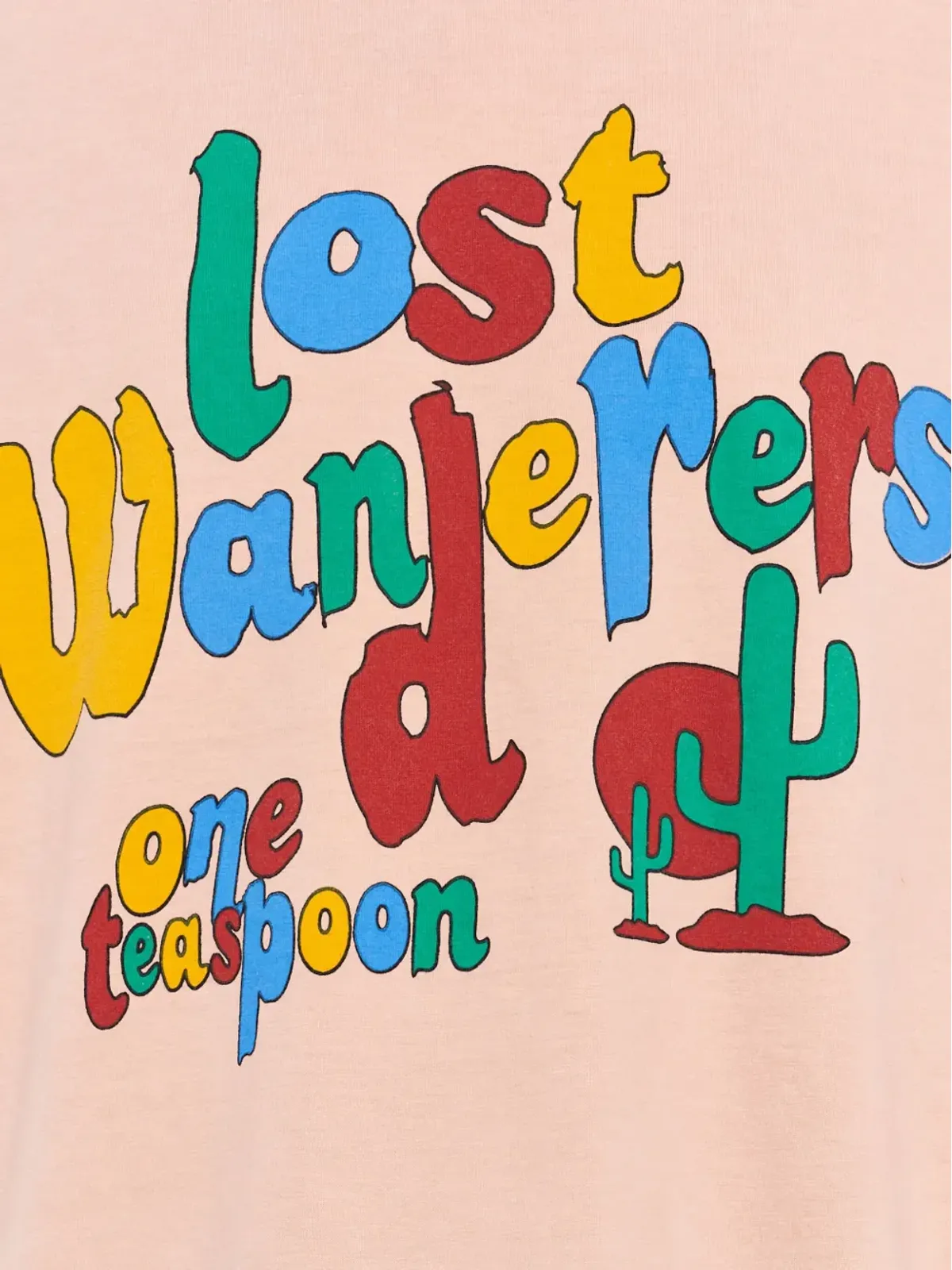 One Teaspoon ラウンドネック プリントTシャツ - 画像5