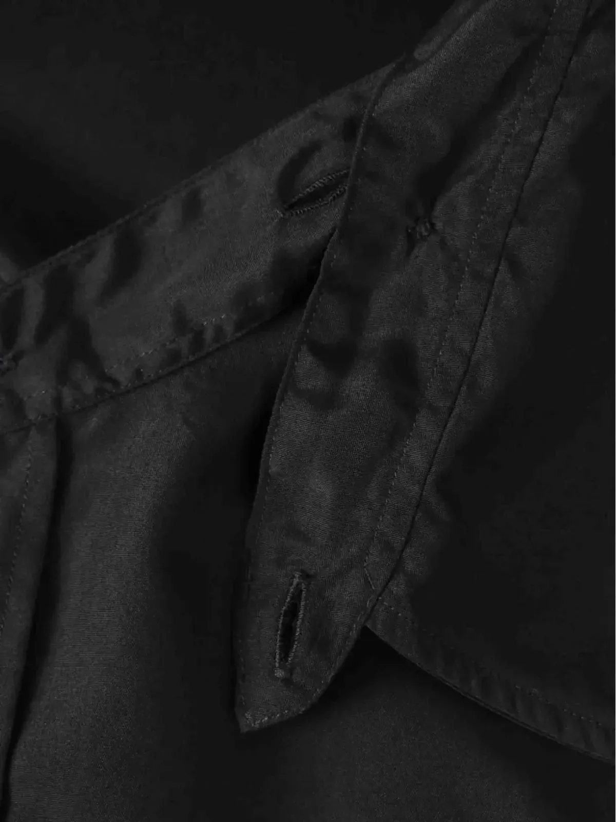 Setchu Origami shirt - Black - 画像3