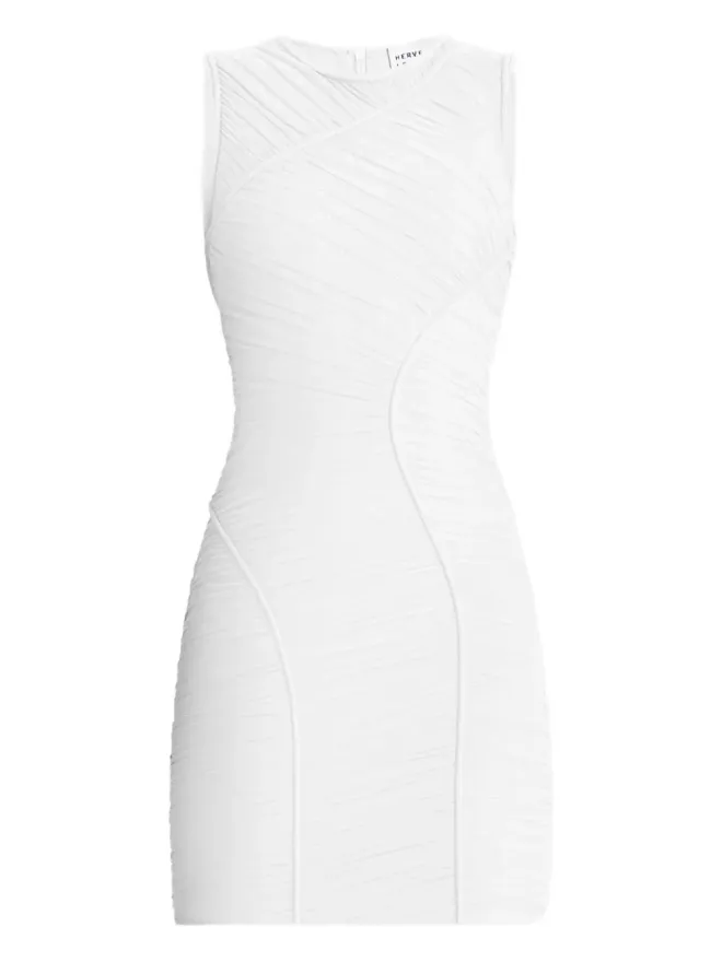Herve Leger Hervé Léger ノースリーブ ミニドレスの商品画像