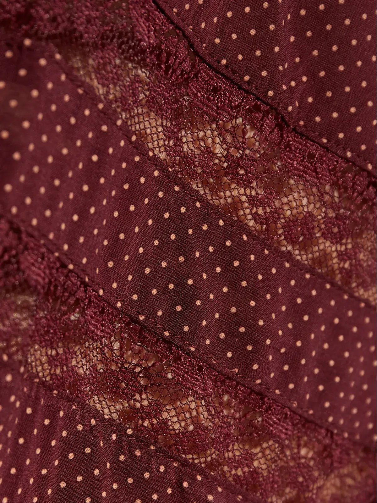 Free People パターン柄フリルトップ - 画像5