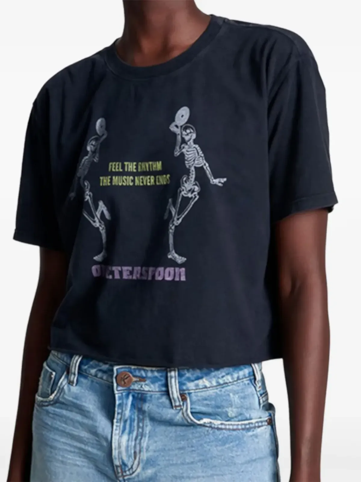 One Teaspoon プリントTシャツ - 画像3