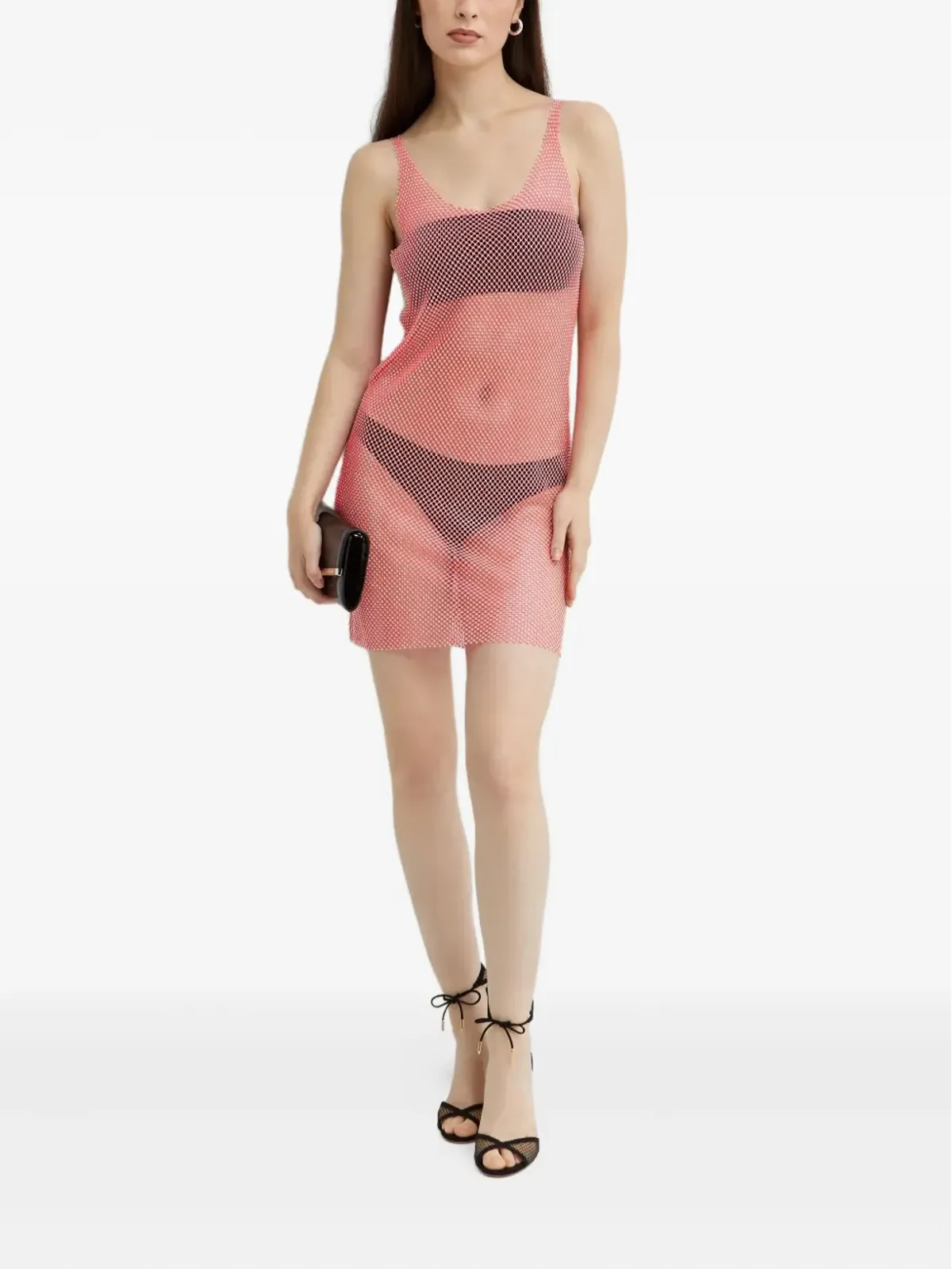 Santa Brands Sydney crystal-embellished mini dress - 画像2