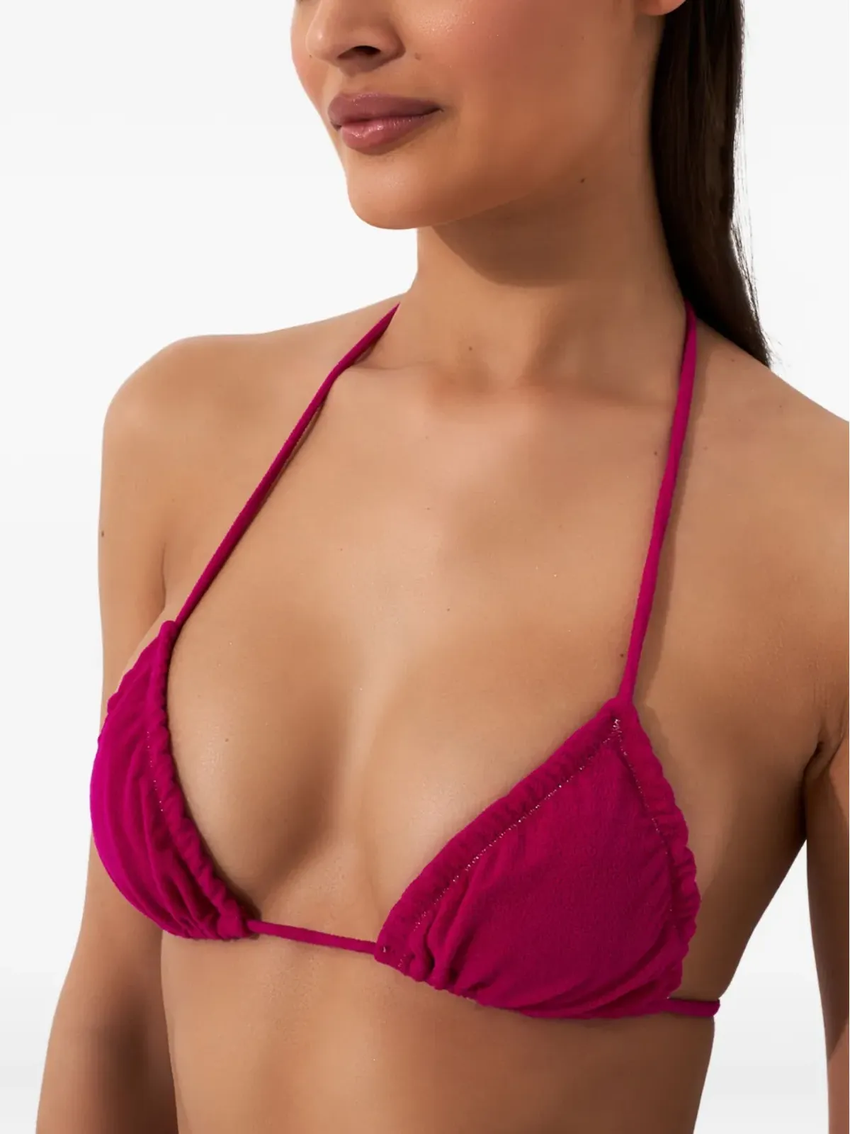 Reina Olga Guia triangle tie bikini - Pink - 画像2