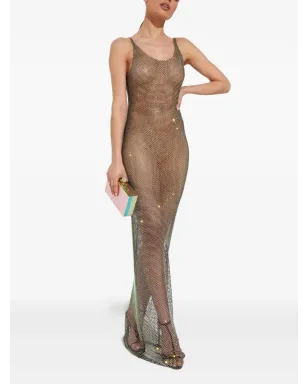 Santa Brands Sydney crystal-embellishment maxi dress - Black - サムネイル2