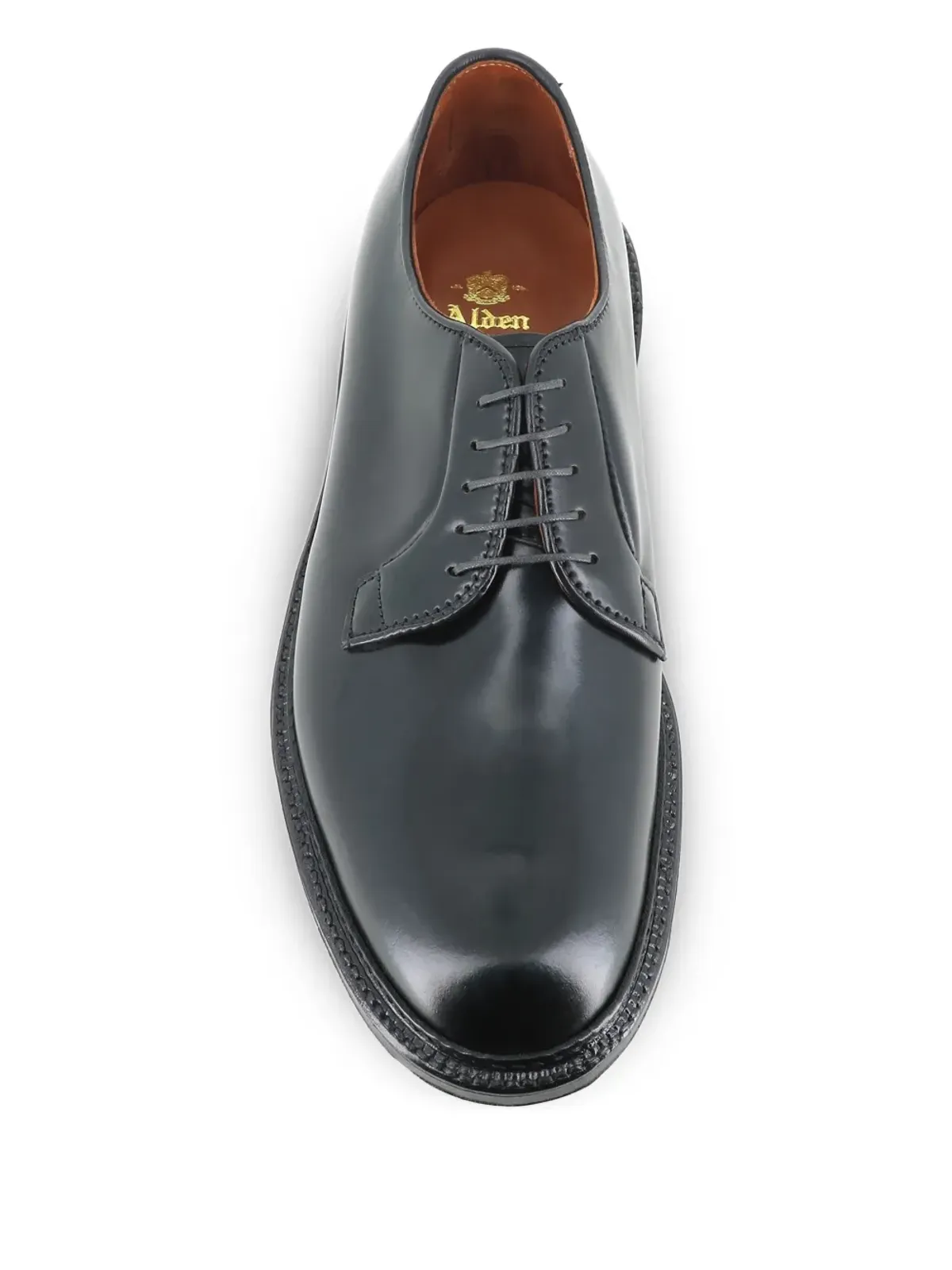 Alden 9901 レザー ダービーシューズ - 画像3