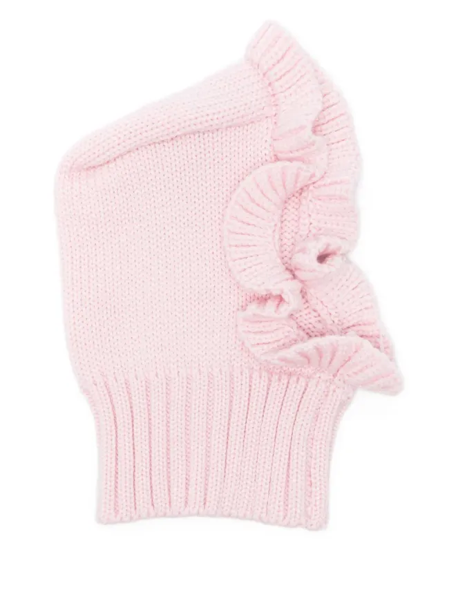 cuffie regina cuffie regina フリル付きピンク バラクラバの商品画像
