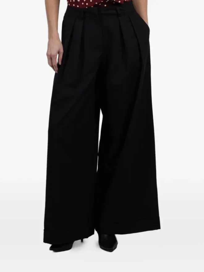 FRANÇOISE Françoise ミラ プリーツ入りパラッツォパンツの商品画像