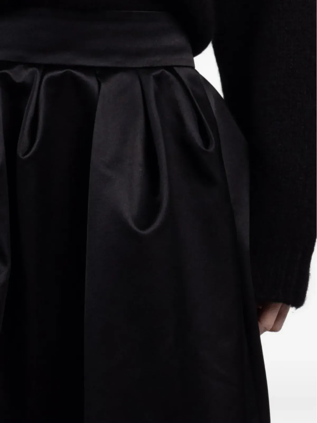 Françoise サーシャ プリーツマキシスカート - 画像5