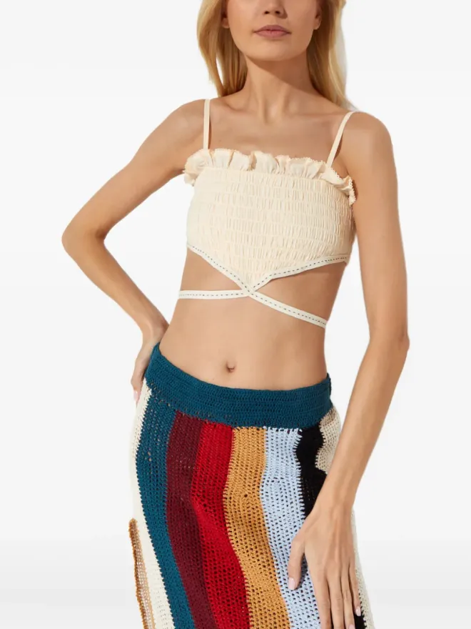 Agua by Agua Bendita Agua By Agua Bendita アマリ・フリルタイトップの商品画像