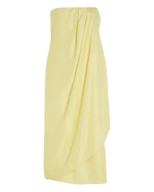 GAUGE81 Onna draped midi dress - Yellow - サムネイル5