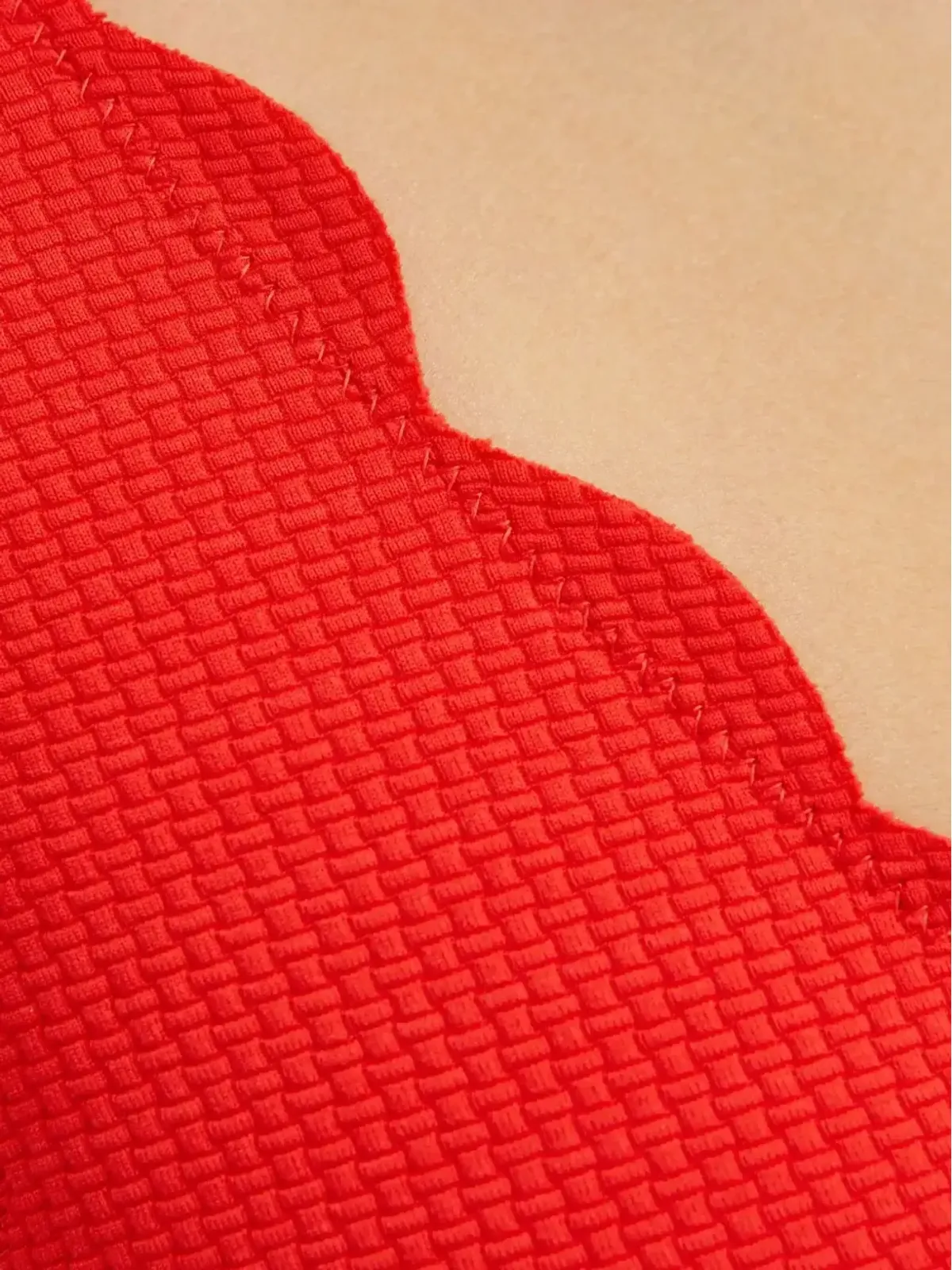 Marysia サンタクララ・スカラップエッジ・ビキニトップ - 画像2