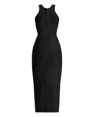 Hervé Léger バンデージカットアウトミディドレス - サムネイル5