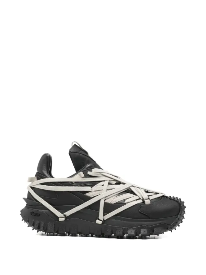 Moncler + Rick Owens Moncler + Rick Owens トレイルグリップ メガレース レースアップ スパイキースニーカーの商品画像