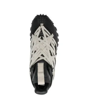 Moncler + Rick Owens トレイルグリップ メガレース レースアップ スパイキースニーカー - サムネイル4