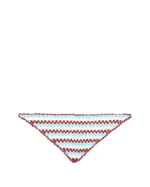 Isolda グラビオラ ストライプ クロシェ編み ヘアアクセサリー - サムネイル1