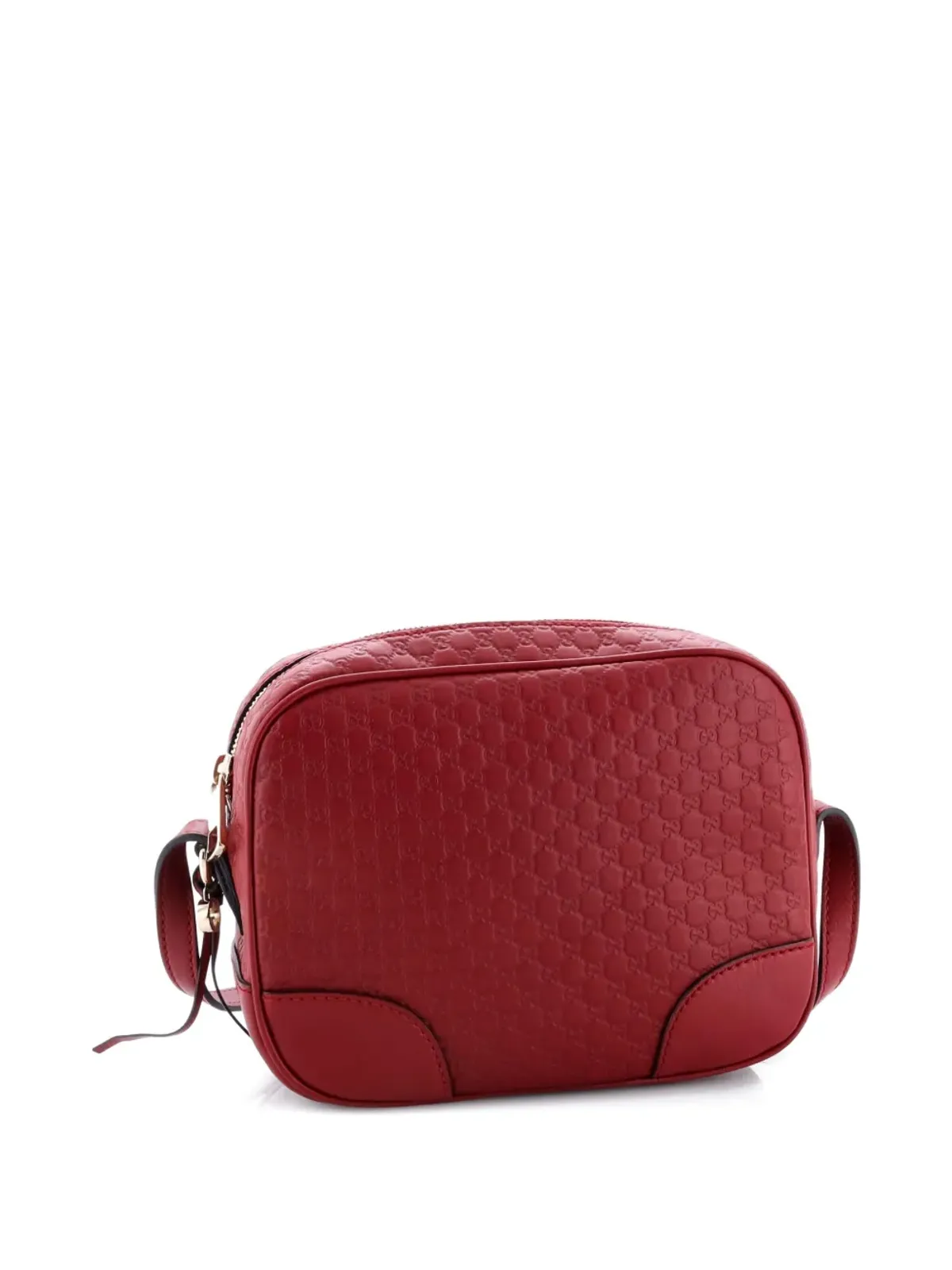 Gucci Pre-Owned Bree Disco Microguccissima Leather ミニ クロスボディバッグ - レッド - 画像3