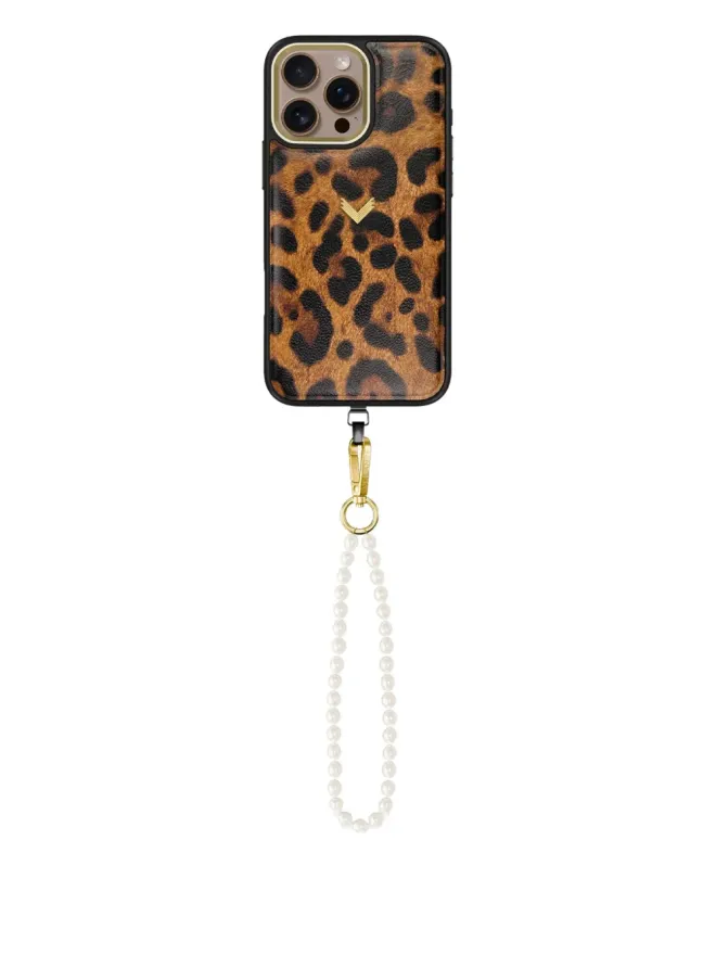 VELANTE VELANTE Panthere iPhone 16 Pro Max phone case - Brownの商品画像