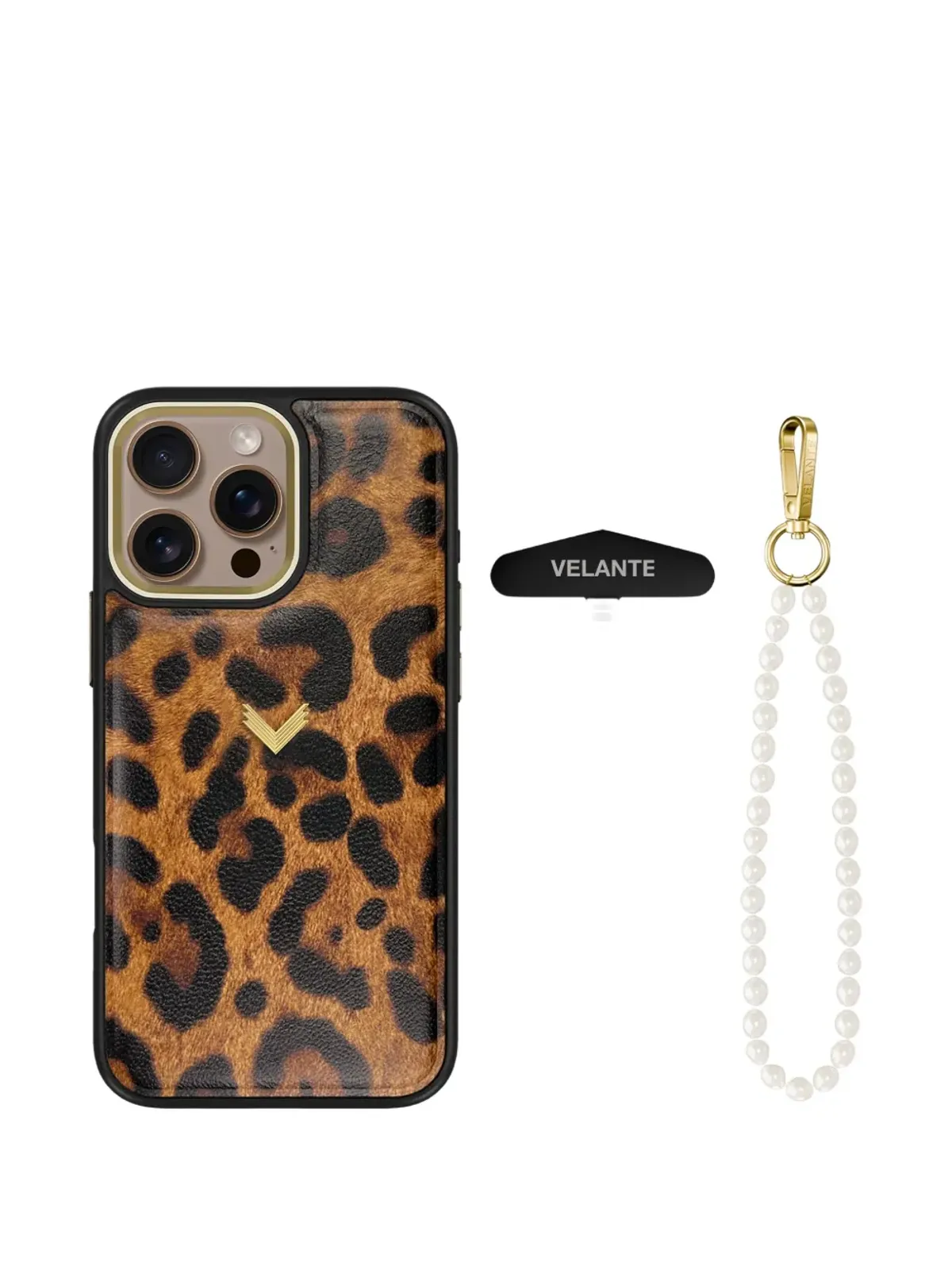 VELANTE Panthere iPhone 16 Pro Max phone case - Brown - 画像3