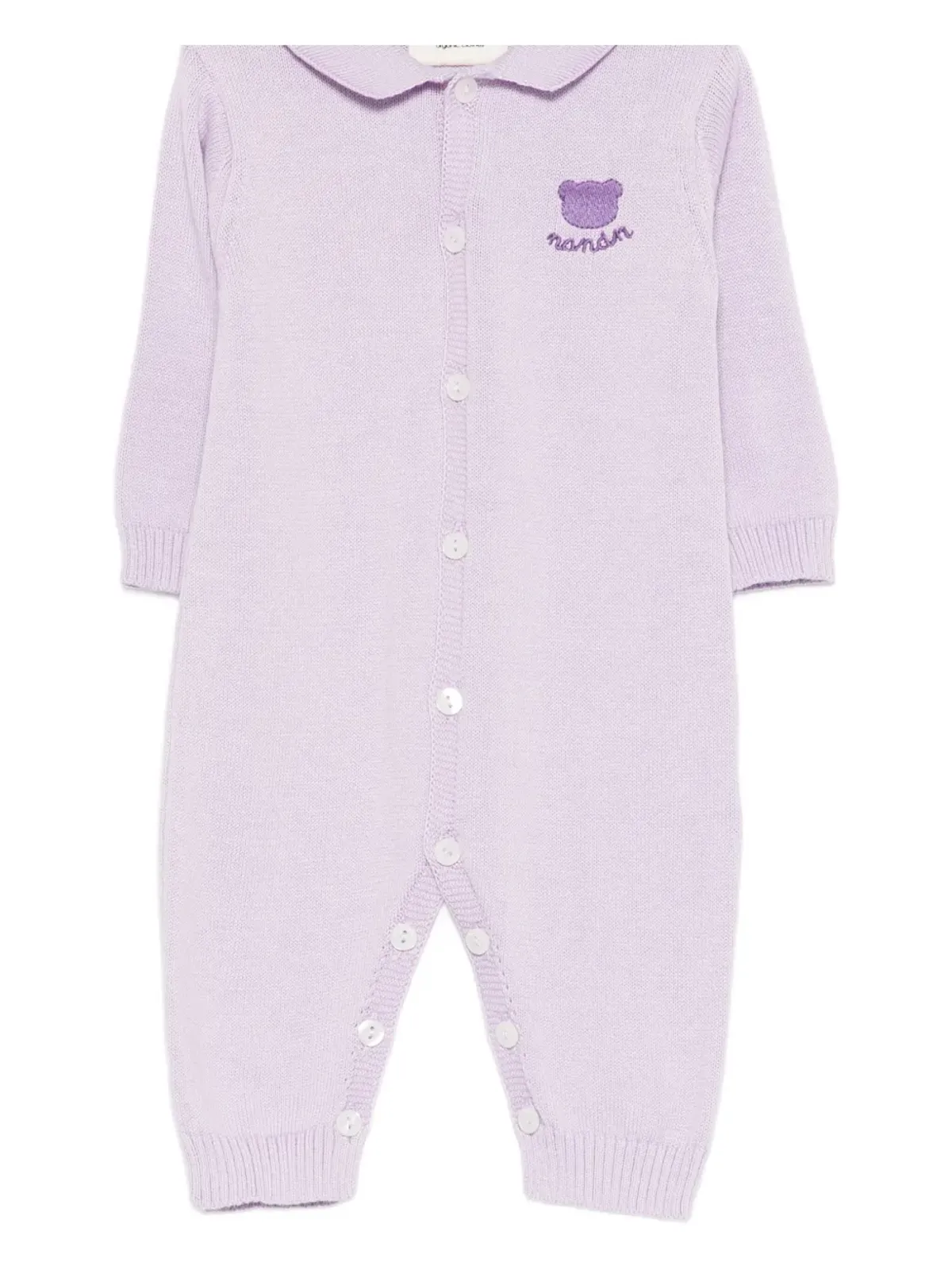 NANAN collared embroidered rompers - 画像3