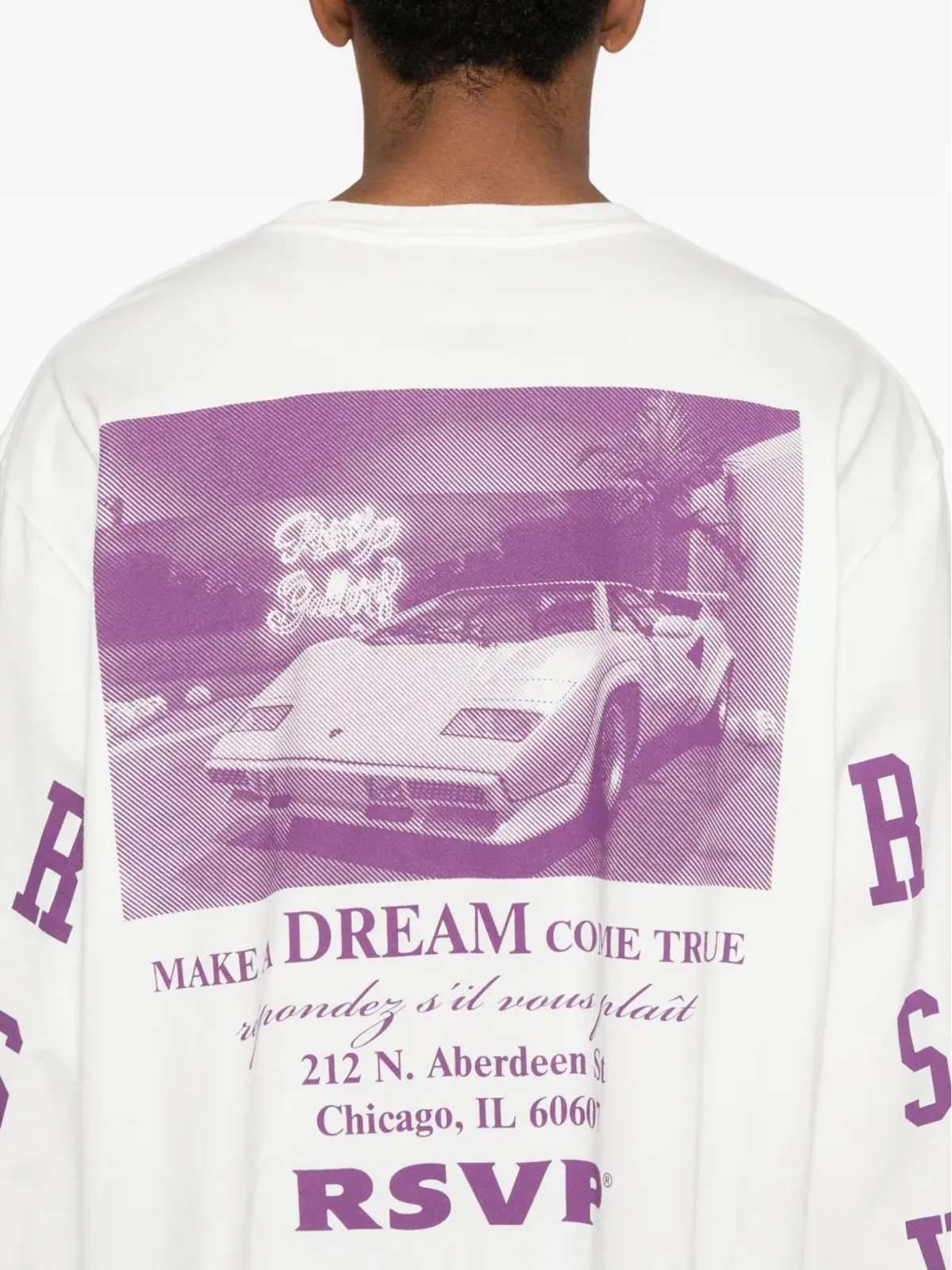 AGOLDE 長袖モックネックTシャツ ホワイト - 画像5