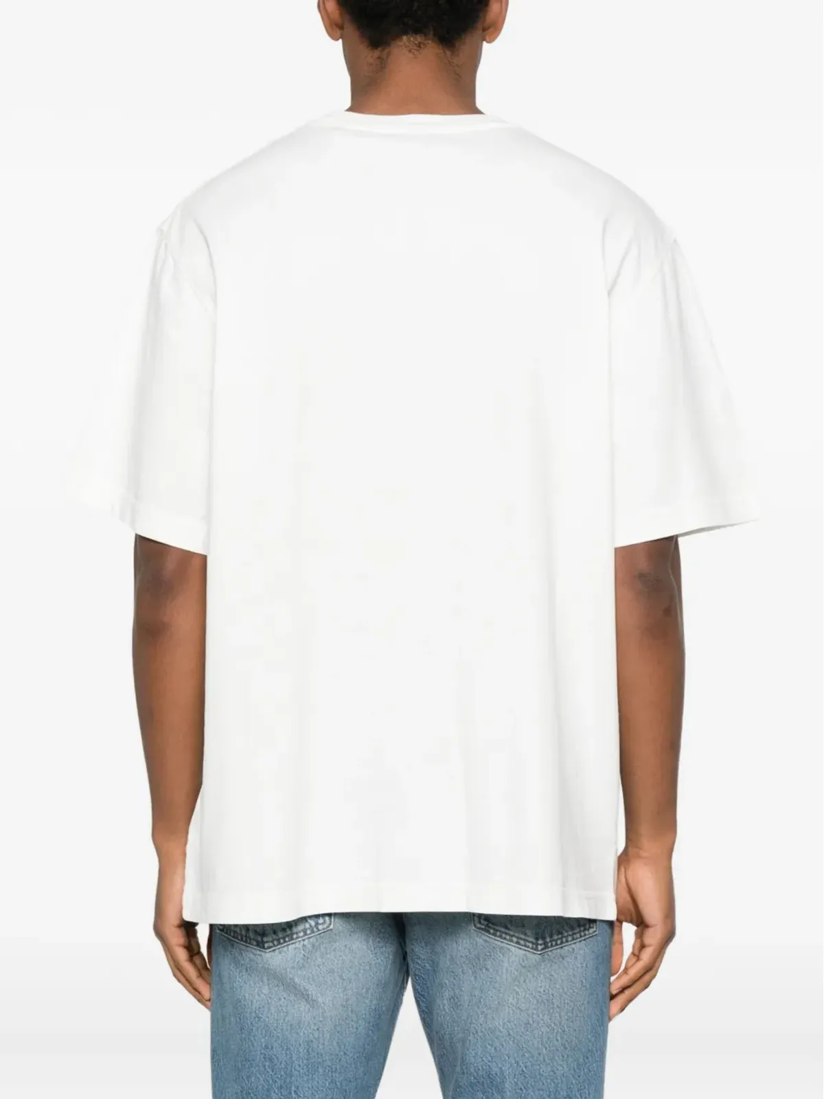 AGOLDE モックネック グラフィック 半袖 Tシャツ - 画像4