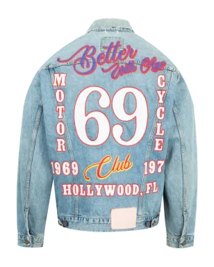 Better with Age クラーク パッチワークデニムジャケット - サムネイル2