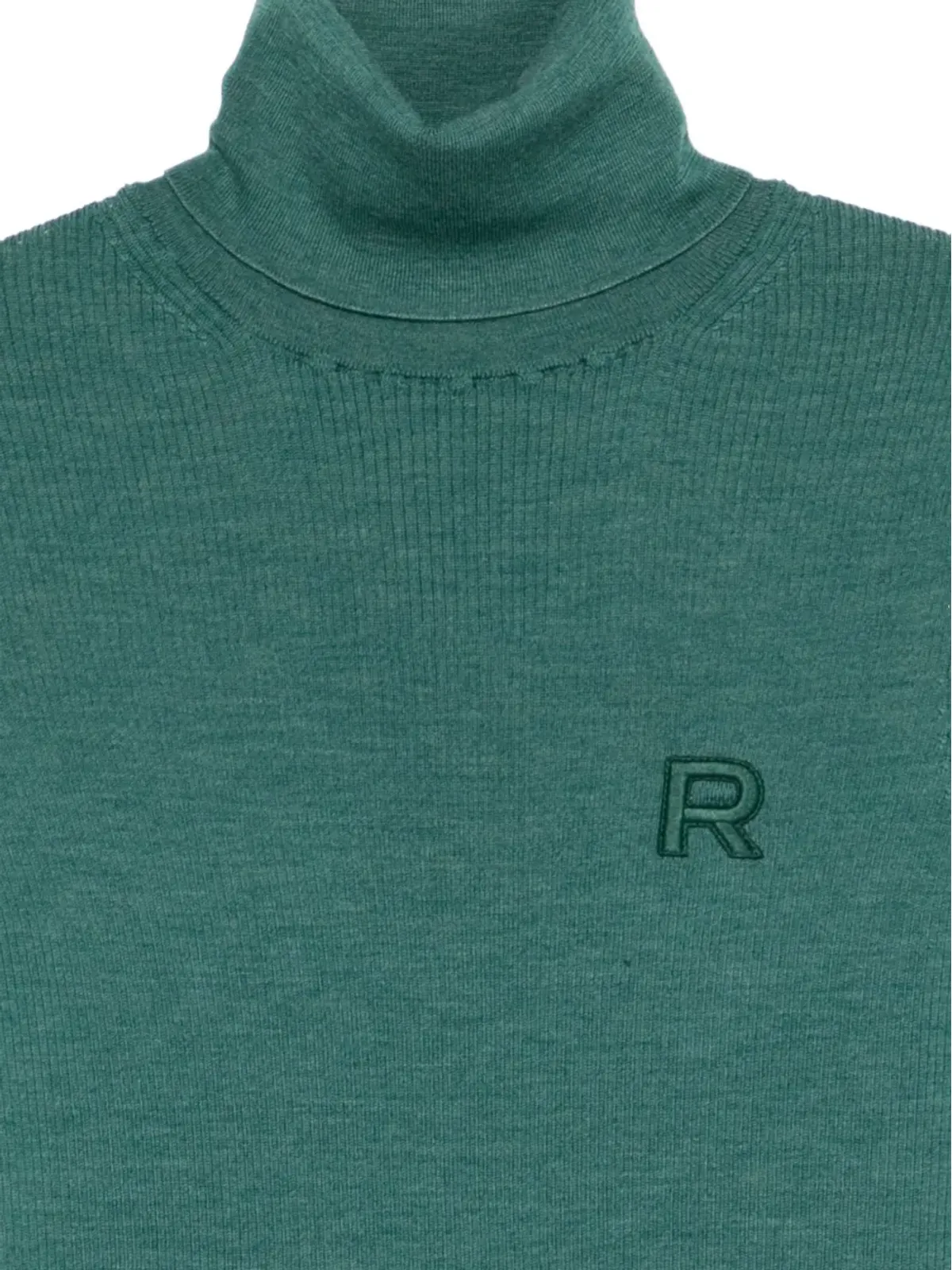 Rochas タートルネック ロゴパッチ トップス - 画像3