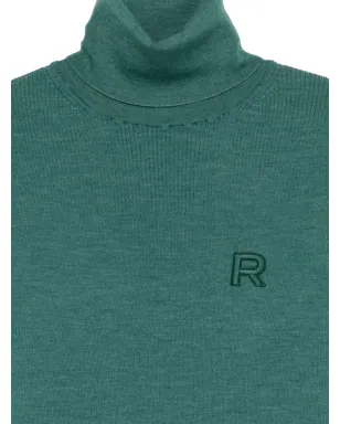 Rochas タートルネック ロゴパッチ トップス - サムネイル3