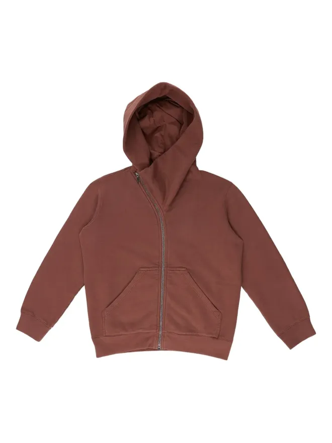 Rick Owens Kids Rick Owens Kids アシンメトリックジップフーディーの商品画像