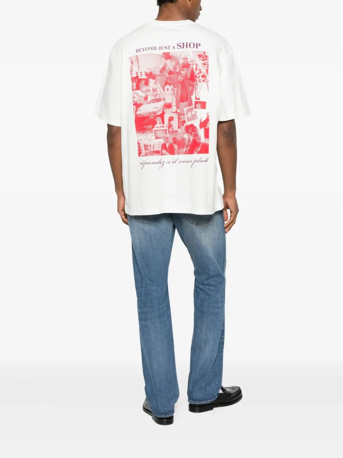 AGOLDE ショートスリーブ モックネック Tシャツ - 画像2