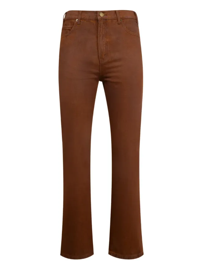 Midnight Rodeo MIDNIGHT RODEO Texoma five-pocket jeans - Brownの商品画像