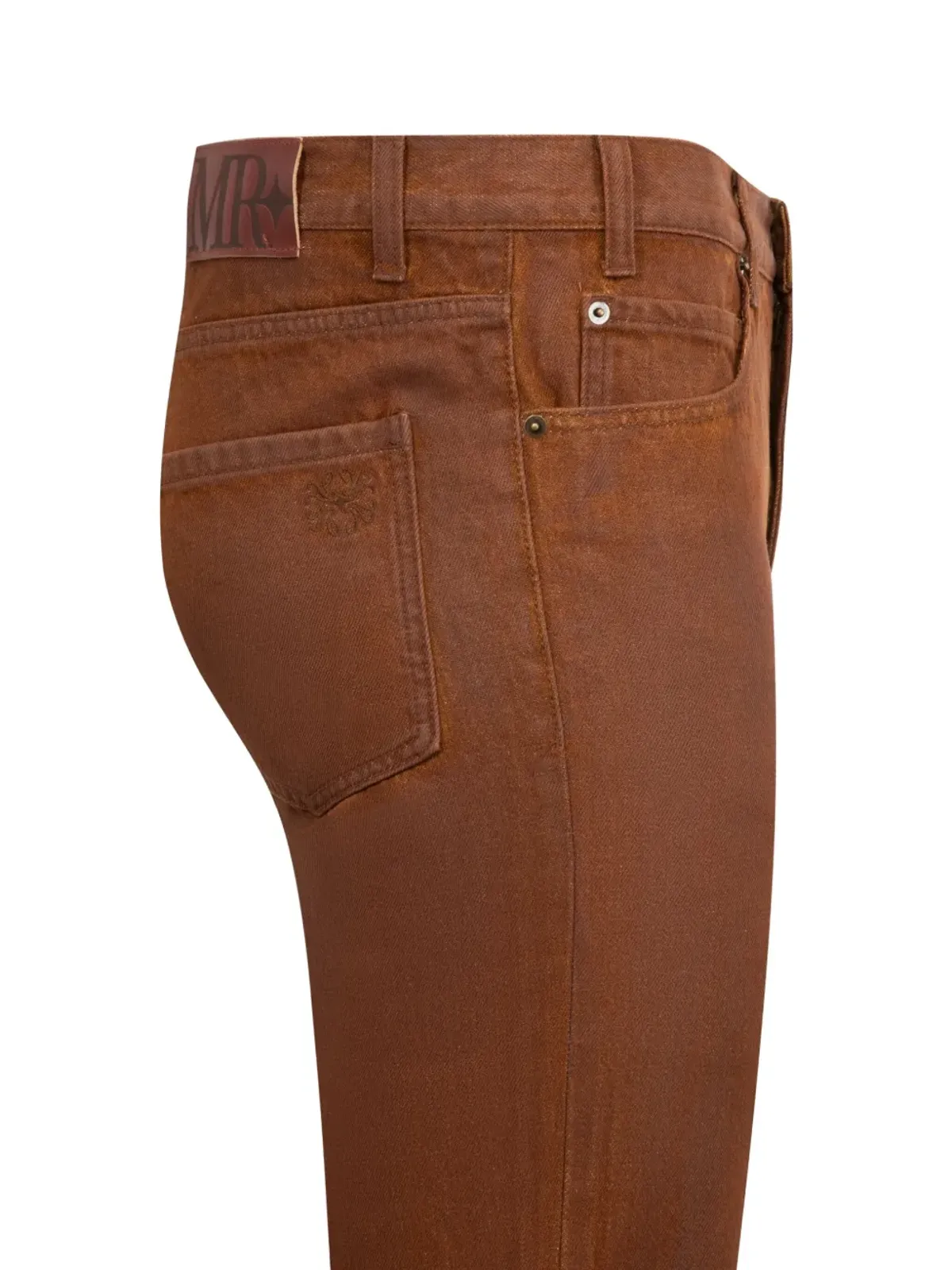 MIDNIGHT RODEO Texoma five-pocket jeans - Brown - 画像3