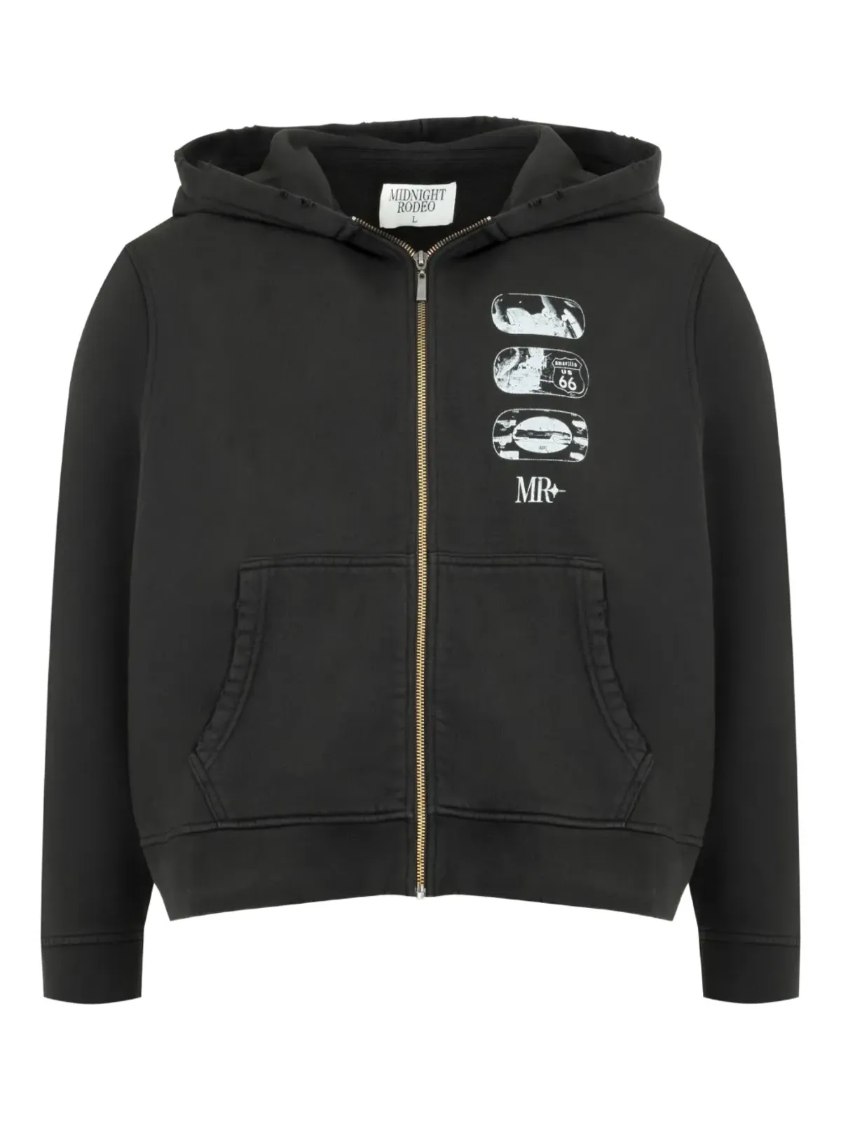 MIDNIGHT RODEO Auto Full zip-up hoodie - 画像1