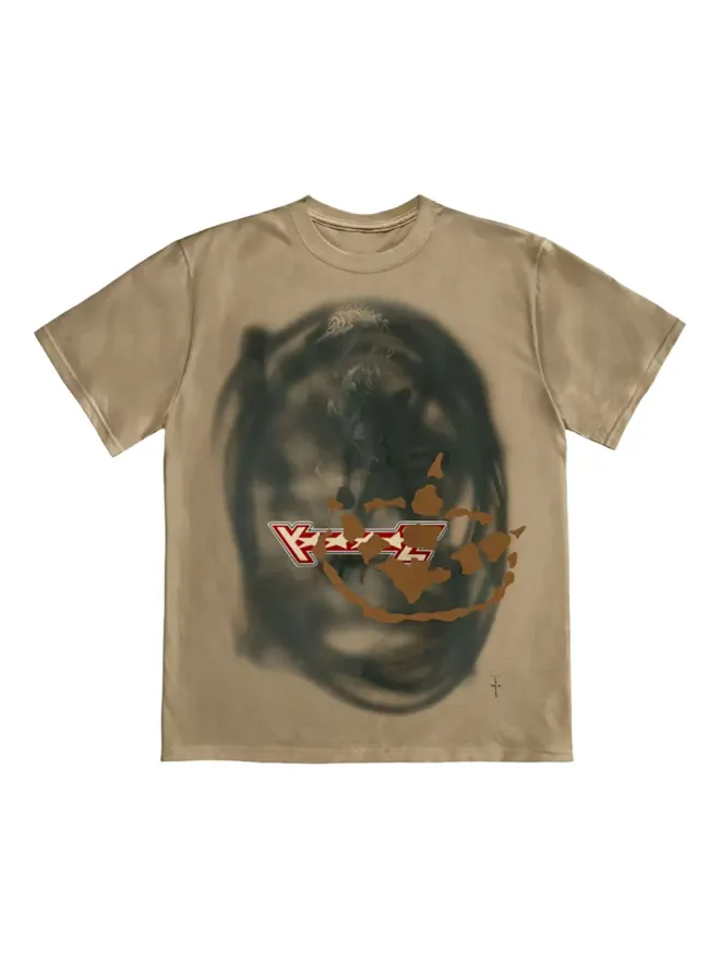Travis Scott Travis Scott スプレー風プリント半袖Tシャツの商品画像